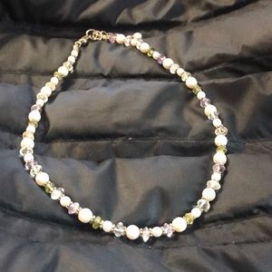 Genuine Pearls freshwater&Semi-Precious necklace